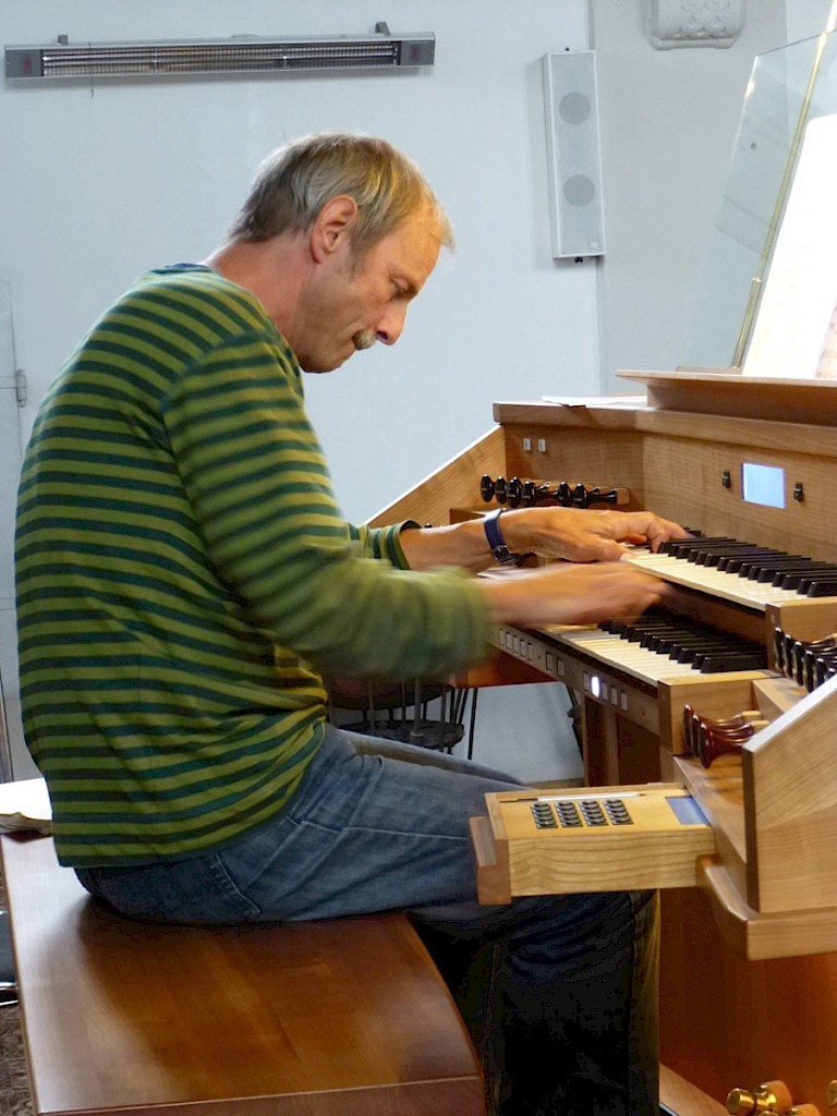 Hans Peter Graf, klangdegustierend